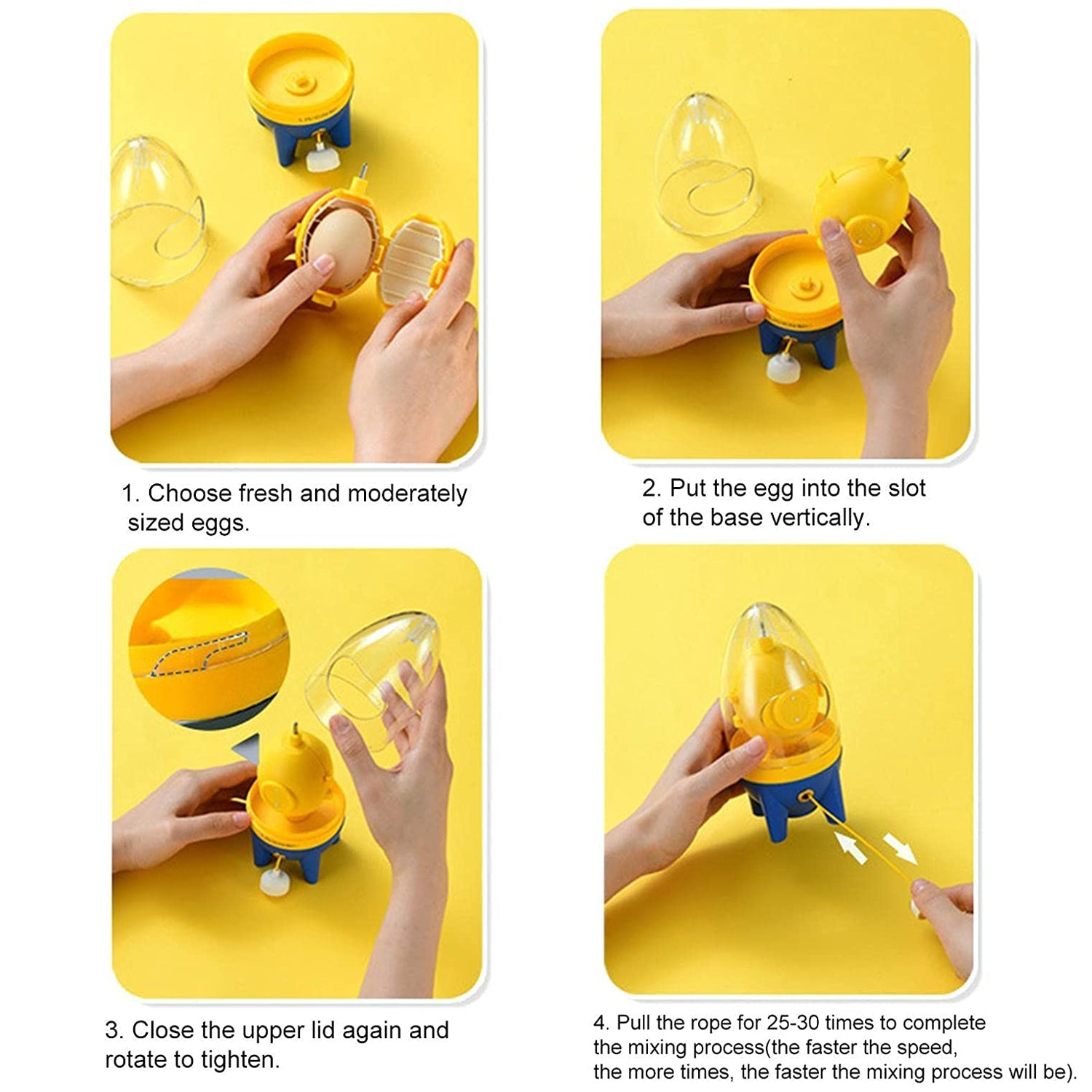 7156 Manual Golden Egg Puller Scrambler Household White Yolk Mixer Kitchen Tool Mix Manual Scrambler Convenient Without Breaking Eggs. DeoDap 7156 Manual Golden Egg Puller Scrambler Household White Yolk Mixer Kitchen Tool Mix Manual Scrambler Convenient Without Breaking Eggs. DeoDap